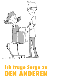 Zusammenleben - Ich trage Sorge zu den anderen.