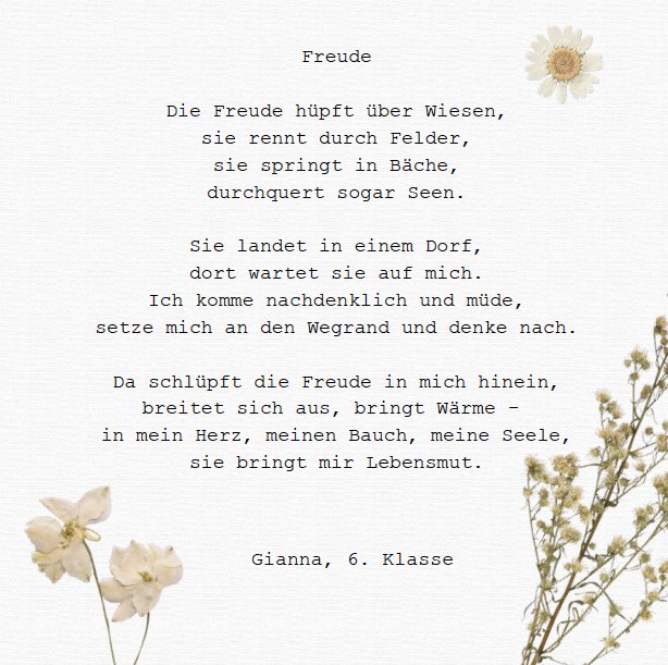 Aus unserem Schulalltag