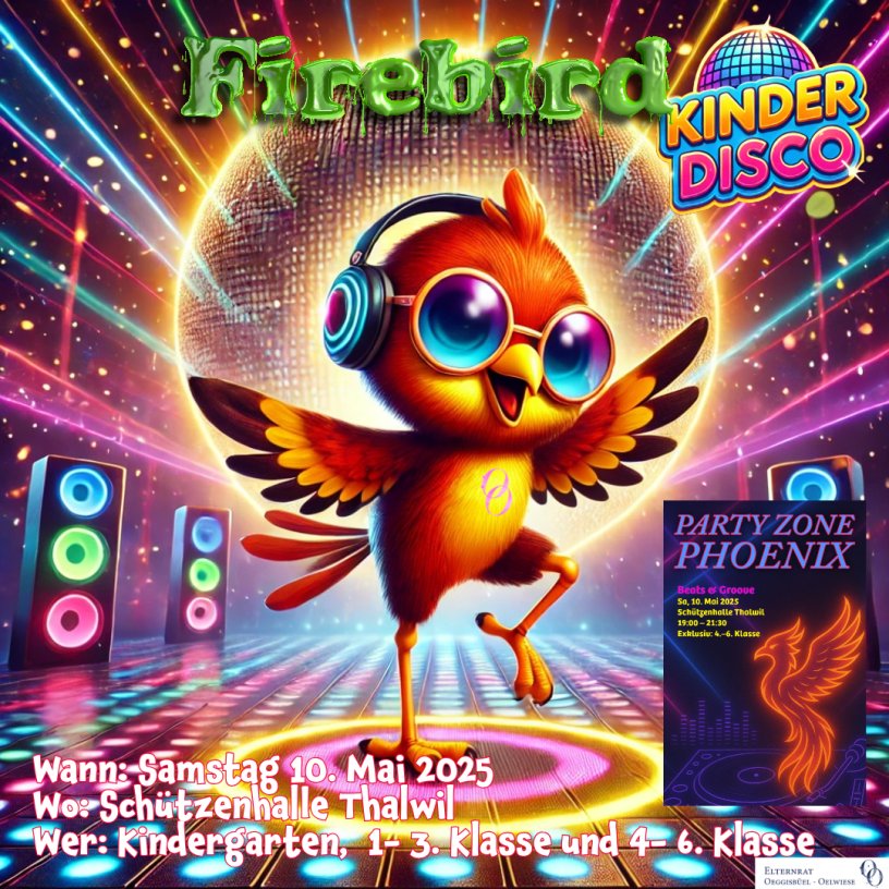 Kinderdisco Firebird