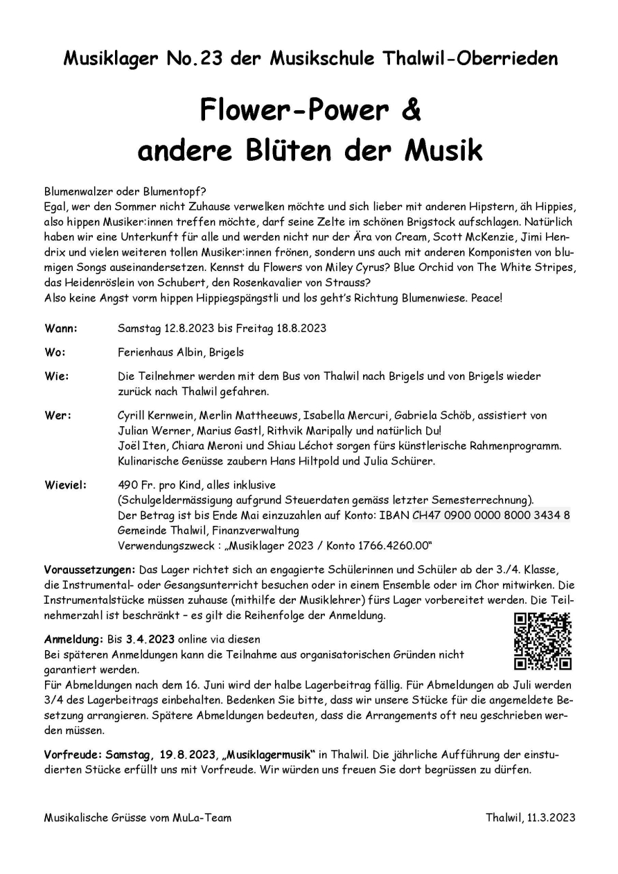 Musiklager
